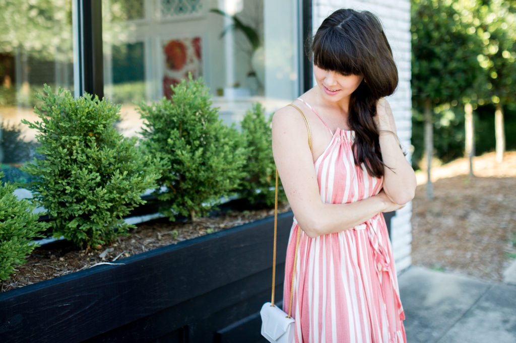 anthropologie striped midi dress-7