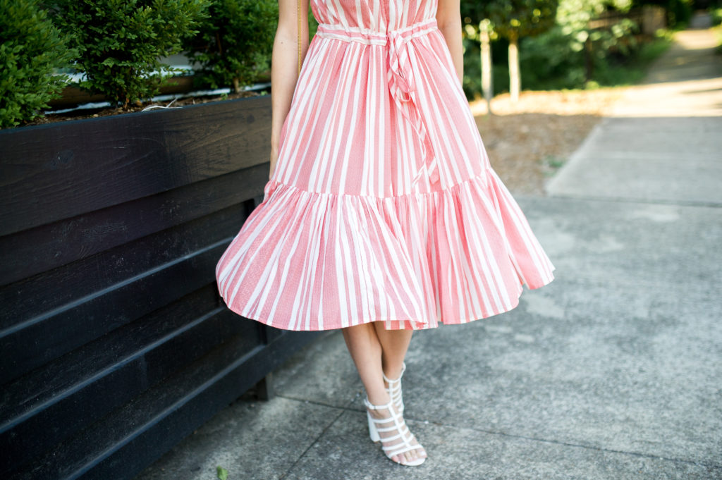 anthropologie striped midi dress-8