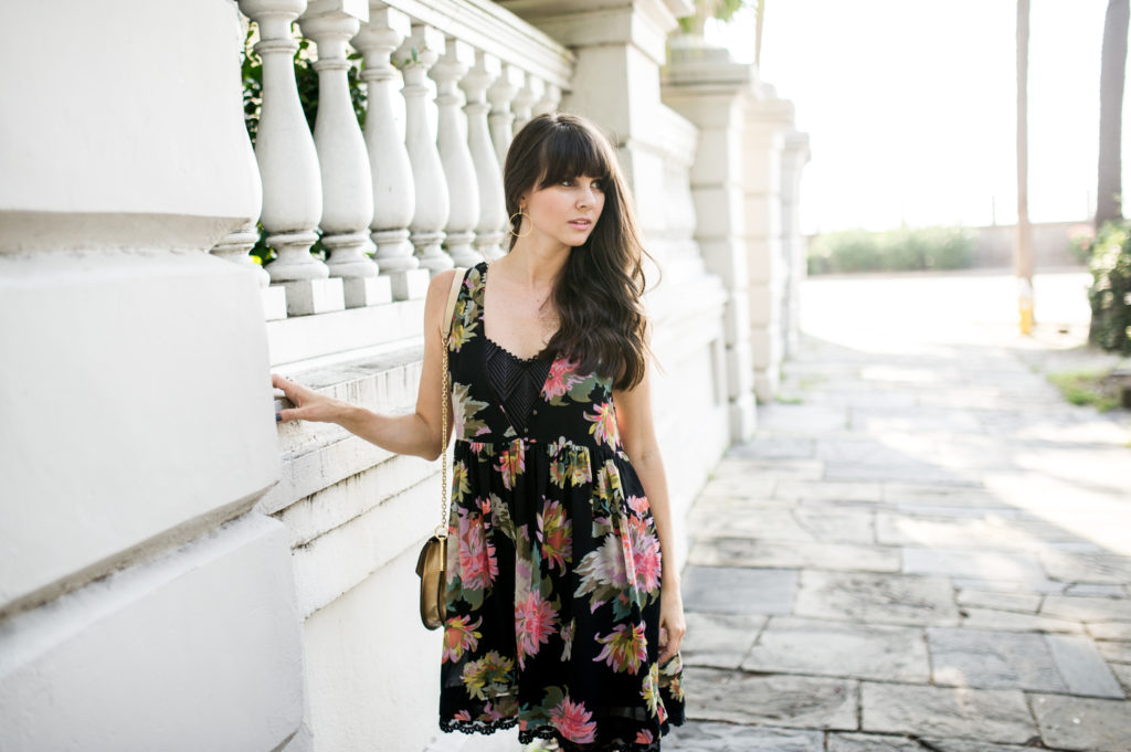 anthropologie floral dress charleston-7