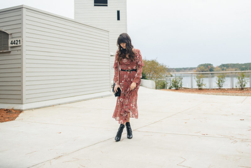 How to Wear Floral Dresses Year Round The M.A. Times by Marianne