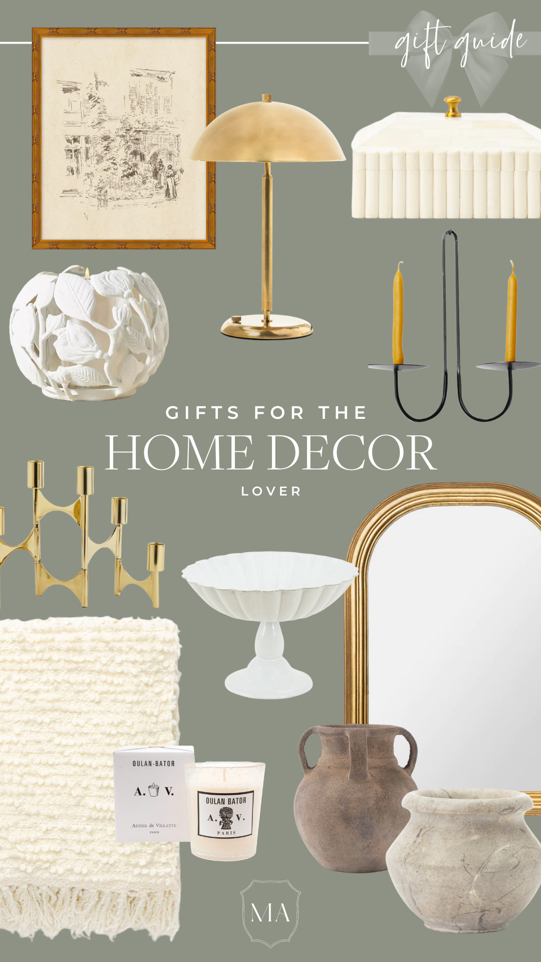 2022 home decor gift guide